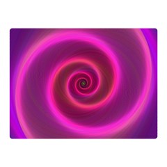 Pink Background Neon Neon Light Double Sided Flano Blanket (mini)  by Nexatart