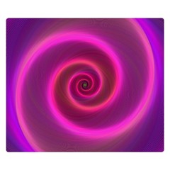 Pink Background Neon Neon Light Double Sided Flano Blanket (small)  by Nexatart