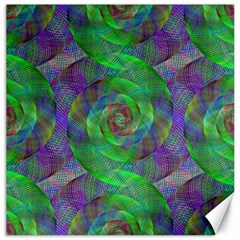 Fractal Spiral Swirl Pattern Canvas 12  X 12   by Nexatart