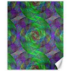 Fractal Spiral Swirl Pattern Canvas 16  X 20   by Nexatart