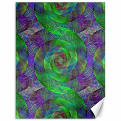 Fractal Spiral Swirl Pattern Canvas 18  X 24   by Nexatart