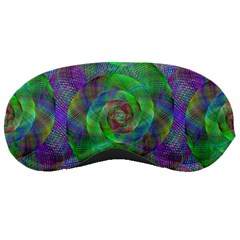 Fractal Spiral Swirl Pattern Sleeping Masks by Nexatart