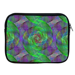 Fractal Spiral Swirl Pattern Apple Ipad 2/3/4 Zipper Cases by Nexatart