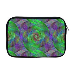 Fractal Spiral Swirl Pattern Apple Macbook Pro 17  Zipper Case by Nexatart