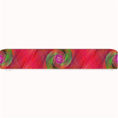 Red Spiral Swirl Pattern Seamless Small Bar Mats by Nexatart