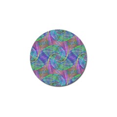 Spiral Pattern Swirl Pattern Golf Ball Marker by Nexatart