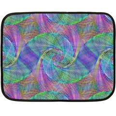 Spiral Pattern Swirl Pattern Fleece Blanket (mini) by Nexatart