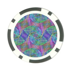 Spiral Pattern Swirl Pattern Poker Chip Card Guard (10 Pack) by Nexatart