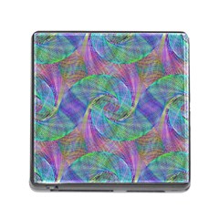 Spiral Pattern Swirl Pattern Memory Card Reader (square) by Nexatart