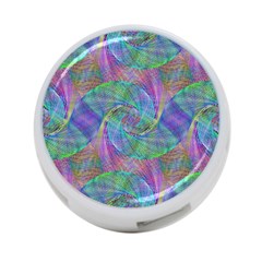 Spiral Pattern Swirl Pattern 4-port Usb Hub (two Sides)  by Nexatart