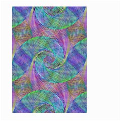 Spiral Pattern Swirl Pattern Large Garden Flag (two Sides) by Nexatart