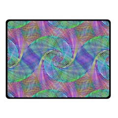 Spiral Pattern Swirl Pattern Double Sided Fleece Blanket (small)  by Nexatart