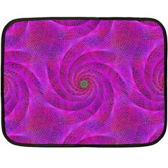 Pink Abstract Background Curl Fleece Blanket (mini) by Nexatart