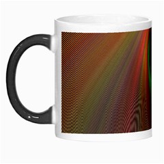 Ellipse Fractal Orange Background Morph Mugs by Nexatart