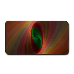 Ellipse Fractal Orange Background Medium Bar Mats by Nexatart