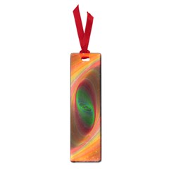 Ellipse Fractal Orange Background Small Book Marks by Nexatart