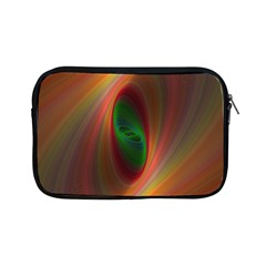 Ellipse Fractal Orange Background Apple Ipad Mini Zipper Cases by Nexatart