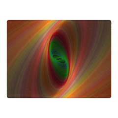 Ellipse Fractal Orange Background Double Sided Flano Blanket (mini)  by Nexatart