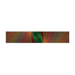 Ellipse Fractal Orange Background Flano Scarf (mini) by Nexatart