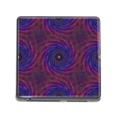 Pattern Seamless Repeat Spiral Memory Card Reader (square) by Nexatart