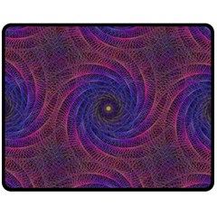 Pattern Seamless Repeat Spiral Fleece Blanket (medium)  by Nexatart