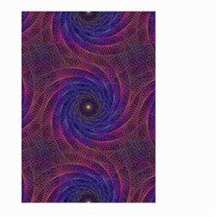 Pattern Seamless Repeat Spiral Large Garden Flag (two Sides) by Nexatart