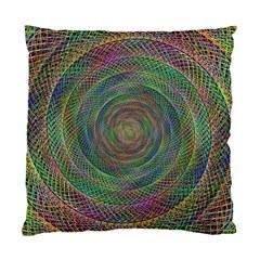 Spiral Spin Background Artwork Standard Cushion Case (one Side) by Nexatart