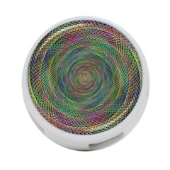 Spiral Spin Background Artwork 4-port Usb Hub (two Sides)  by Nexatart