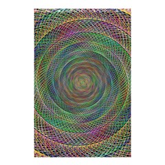 Spiral Spin Background Artwork Shower Curtain 48  X 72  (small)  by Nexatart