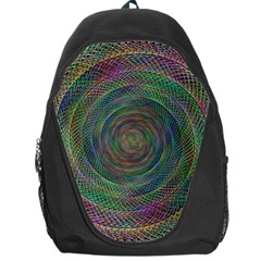 Spiral Spin Background Artwork Backpack Bag