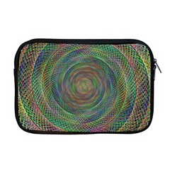 Spiral Spin Background Artwork Apple MacBook Pro 17  Zipper Case