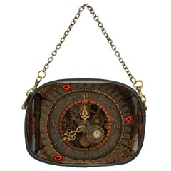 Steampunk, Awesome Clocks Chain Purses (two Sides)  by FantasyWorld7