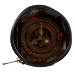 Steampunk, Awesome Clocks Mini Makeup Bags Back