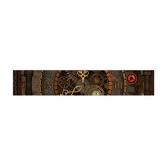 Steampunk, Awesome Clocks Flano Scarf (mini)