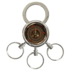 Steampunk, Awesome Clocks 3-ring Key Chains by FantasyWorld7