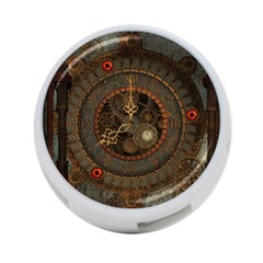 Steampunk, Awesome Clocks 4-port Usb Hub (one Side) by FantasyWorld7