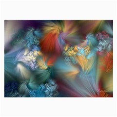 Evidence Of Angels Large Glasses Cloth (2-side) by WolfepawFractals