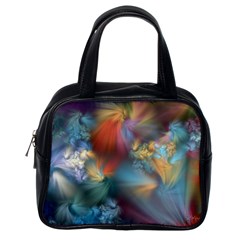 Evidence Of Angels Classic Handbags (one Side) by WolfepawFractals