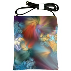 Evidence Of Angels Shoulder Sling Bags by WolfepawFractals