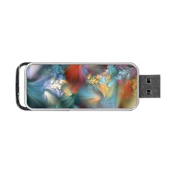 Evidence Of Angels Portable Usb Flash (two Sides) by WolfepawFractals