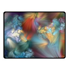 Evidence Of Angels Double Sided Fleece Blanket (small)  by WolfepawFractals