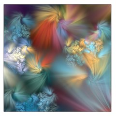 Evidence Of Angels Large Satin Scarf (square) by WolfepawFractals