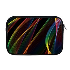 Rainbow Ribbons Apple Macbook Pro 17  Zipper Case by Nexatart