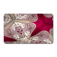 Morocco Motif Pattern Travel Magnet (rectangular) by Nexatart