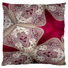 Morocco Motif Pattern Travel Large Flano Cushion Case (one Side) by Nexatart