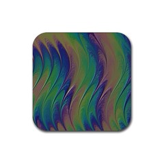 Texture Abstract Background Rubber Coaster (square)  by Nexatart