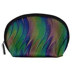 Texture Abstract Background Accessory Pouches (large)  by Nexatart