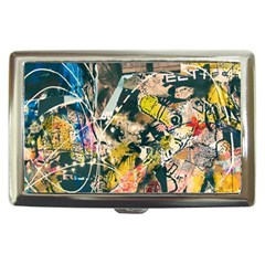 Art Graffiti Abstract Vintage Cigarette Money Cases by Nexatart