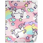 Unicorn Rainbow Canvas 12  x 16   11.86 x15.41  Canvas - 1