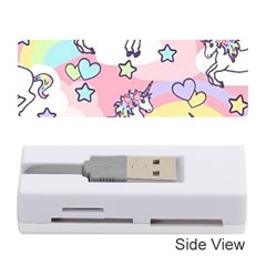 Unicorn Rainbow Memory Card Reader (stick)  by Nexatart